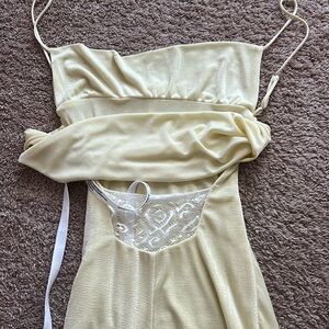 Yellow Lucy in the Sky dress